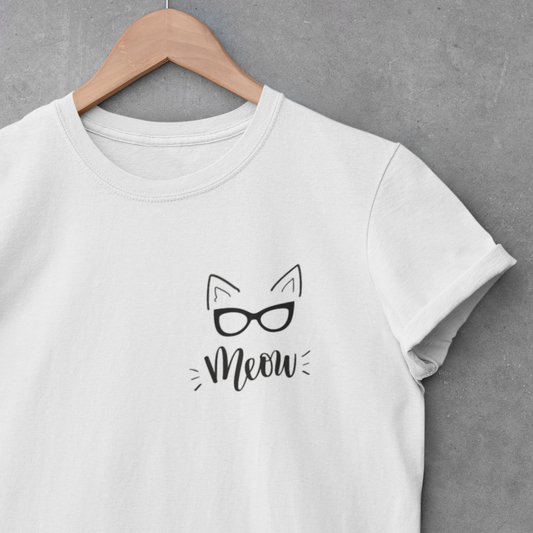 T-Shirt "Meow" | Katze | Lady & Unisex